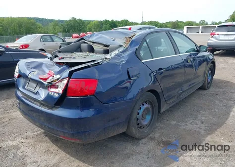 2013 Volkswagen Jetta 2.5L Se из США, поврежденный, VIN 3VWDP7AJ0DM292598